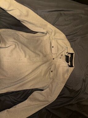 J. Crew Beige Wool Shirt Jacket